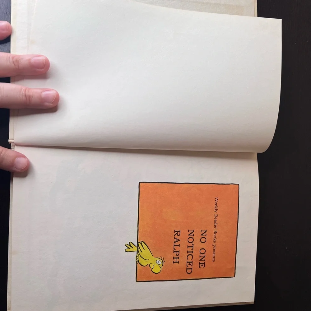 No One Noticed Ralph this vintage